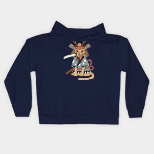 Cat Kabuto Japanese Kids Hoodie